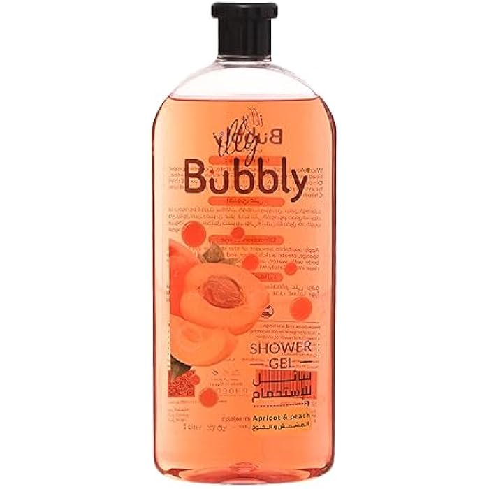 illy Bubbly Shower Gel Apricot & Peach Scent, 1000ml - Image 1